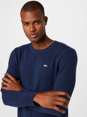 Tommy Jeans Trui 'Essential' in Blauw