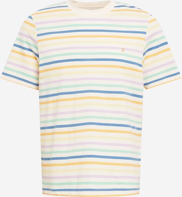 FARAH T-Shirt 'CANCUN' in Beige: predná strana