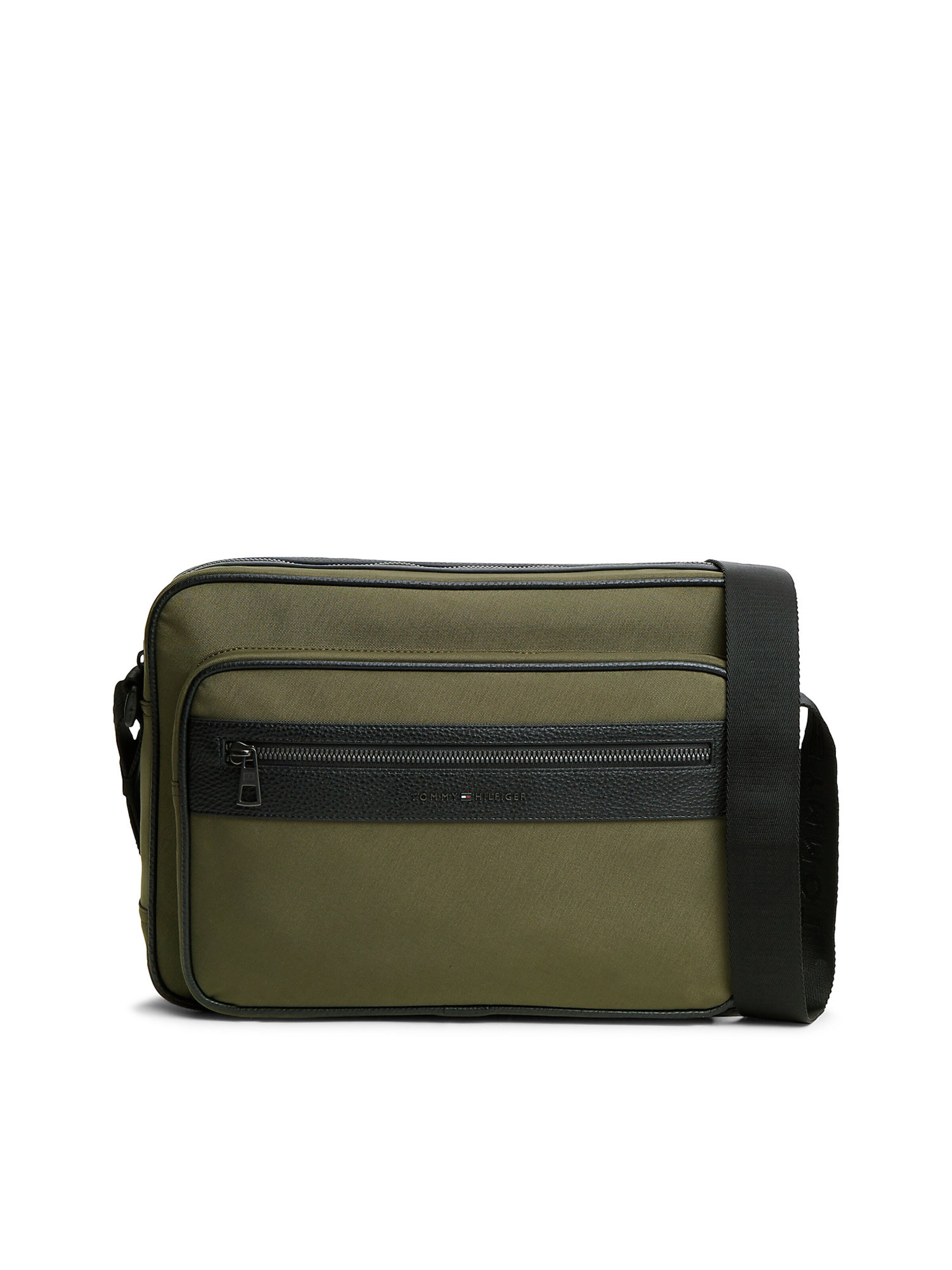 Sac à bandoulière TOMMY HILFIGER en vert : devant