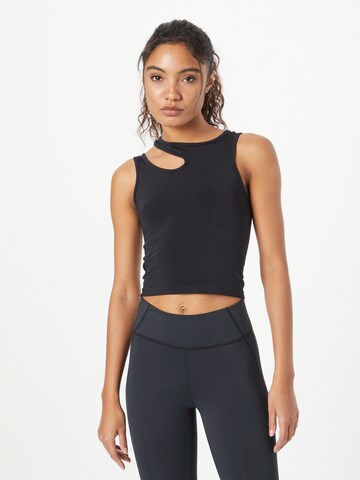 ONLY PLAY Sports Top 'SALLI' in Black: front