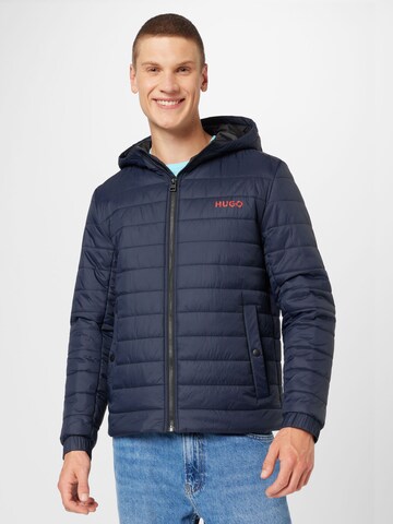 HUGO Between-season jacket 'Bene' in Blue: front