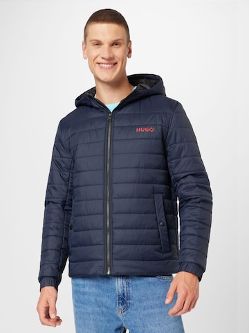 HUGO Red Between-season jacket 'Bene' in Blue: front