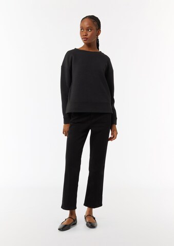 Sweat-shirt comma casual identity en noir