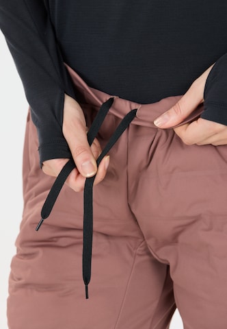 ENDURANCE Slimfit Sportbroek 'Eluna' in Rood