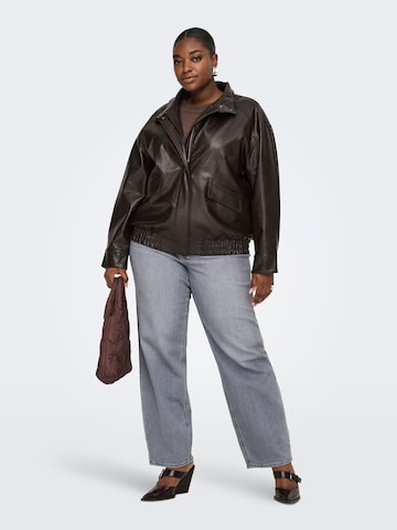 ONLY Carmakoma Overgangsjakke 'CARNew Julia' i brun