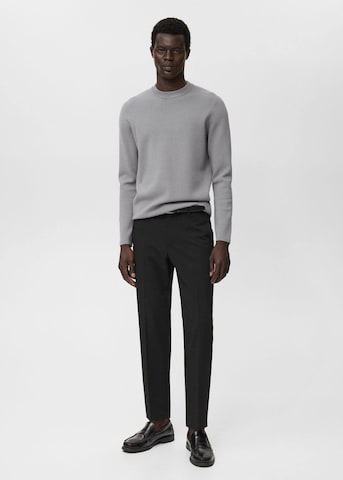 MANGO MAN Sweater 'Luxus' in Grey