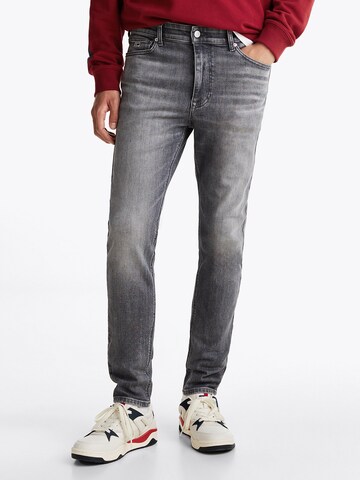 Tommy Jeans Скинни Джинсы 'Simon' в Серый: спереди