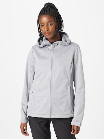 4F Sportjacke in Grau: predná strana