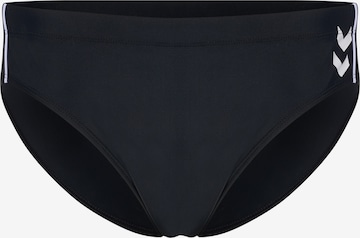 Shorts de bain 'Pulse' Hummel en noir : devant