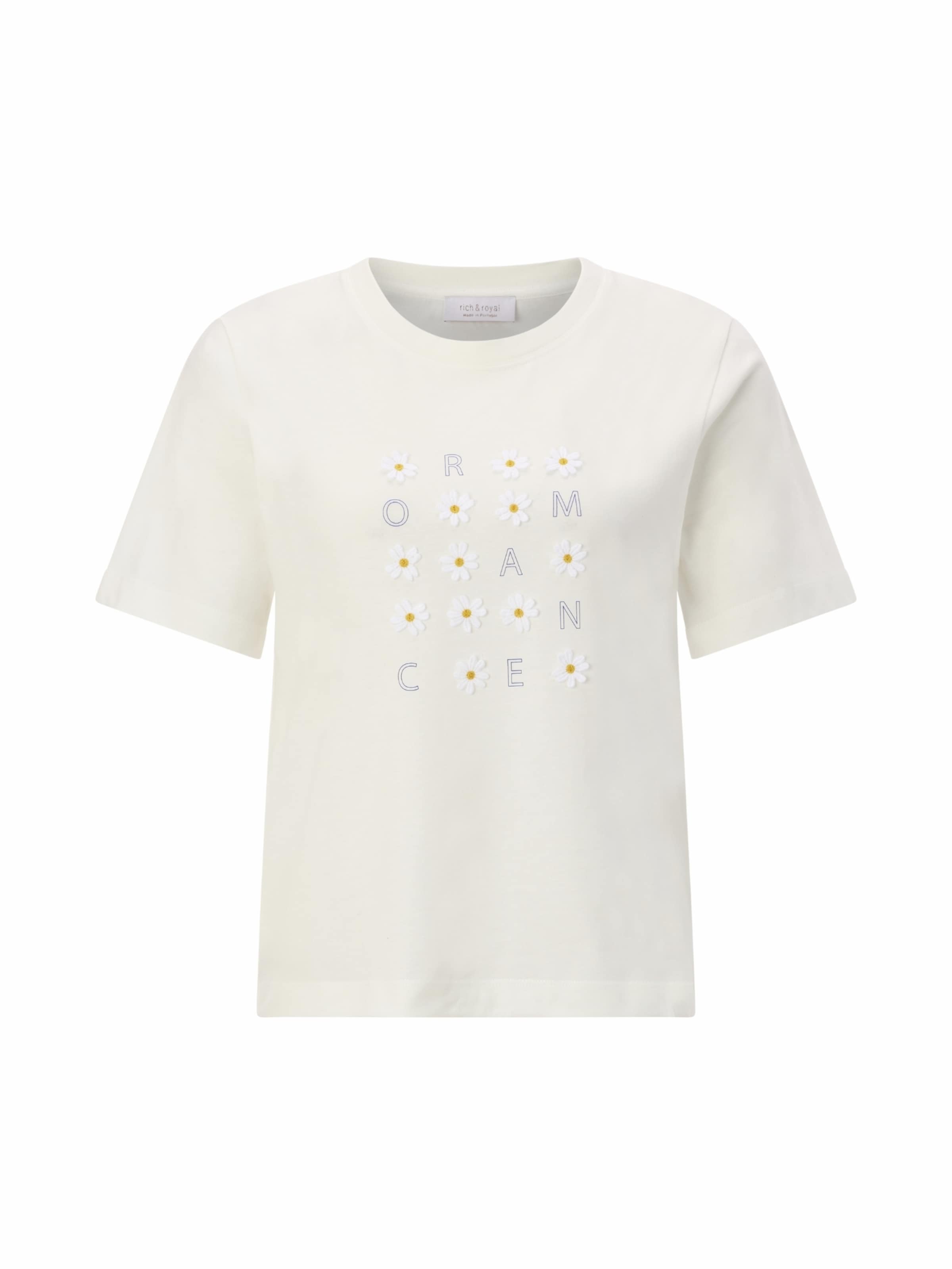 Rich & Royal Shirt in White: front