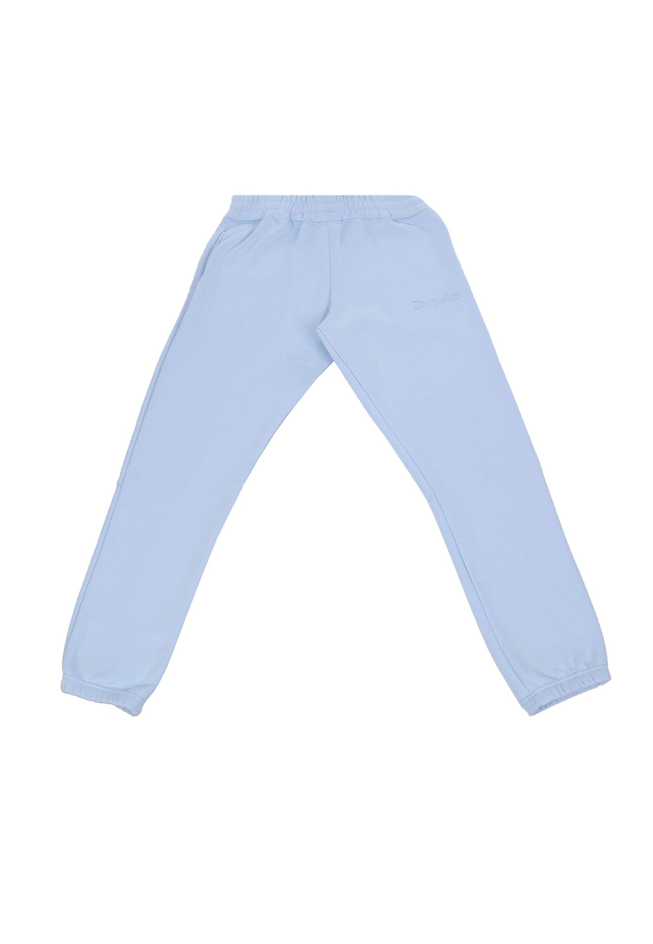 Dropsize Broek in Blauw: voorkant
