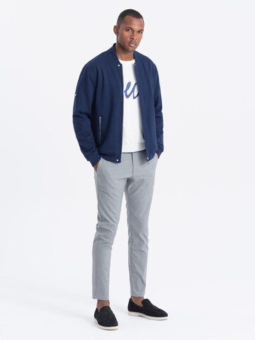 Ombre Sweat jacket in Blue