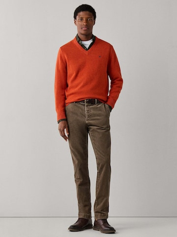 Pullover di Hackett London in arancione