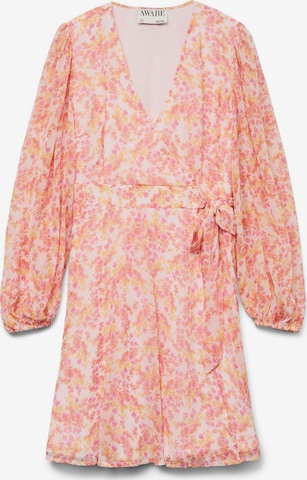 Robe 'AWAudora' VERO MODA en rose : devant