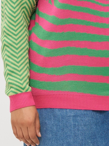 ONLY Carmakoma Svetr 'CARRILLO' – zelená