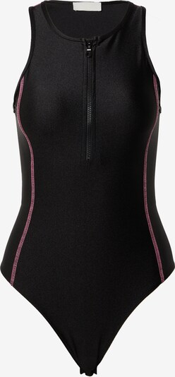 LeGer by Lena Gercke Body camiseta 'Alanis' en rosa claro / negro, Vista del producto