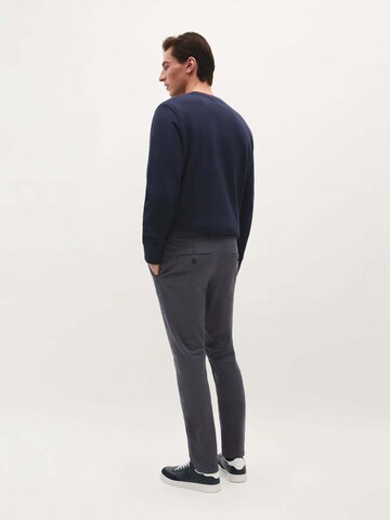 Coupe slim Pantalon Scalpers en bleu