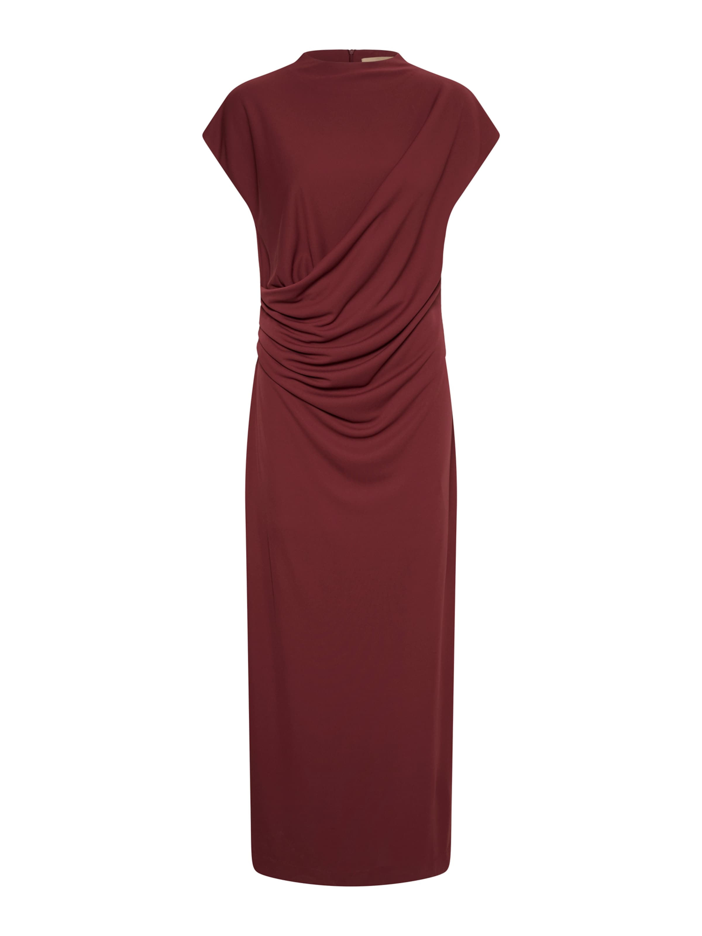 CULTURE Jurk 'CUCamma' in Rood: voorkant