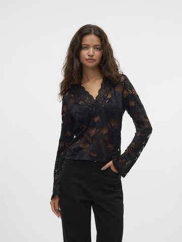 VERO MODA Overdel 'Veronica' i sort: forside