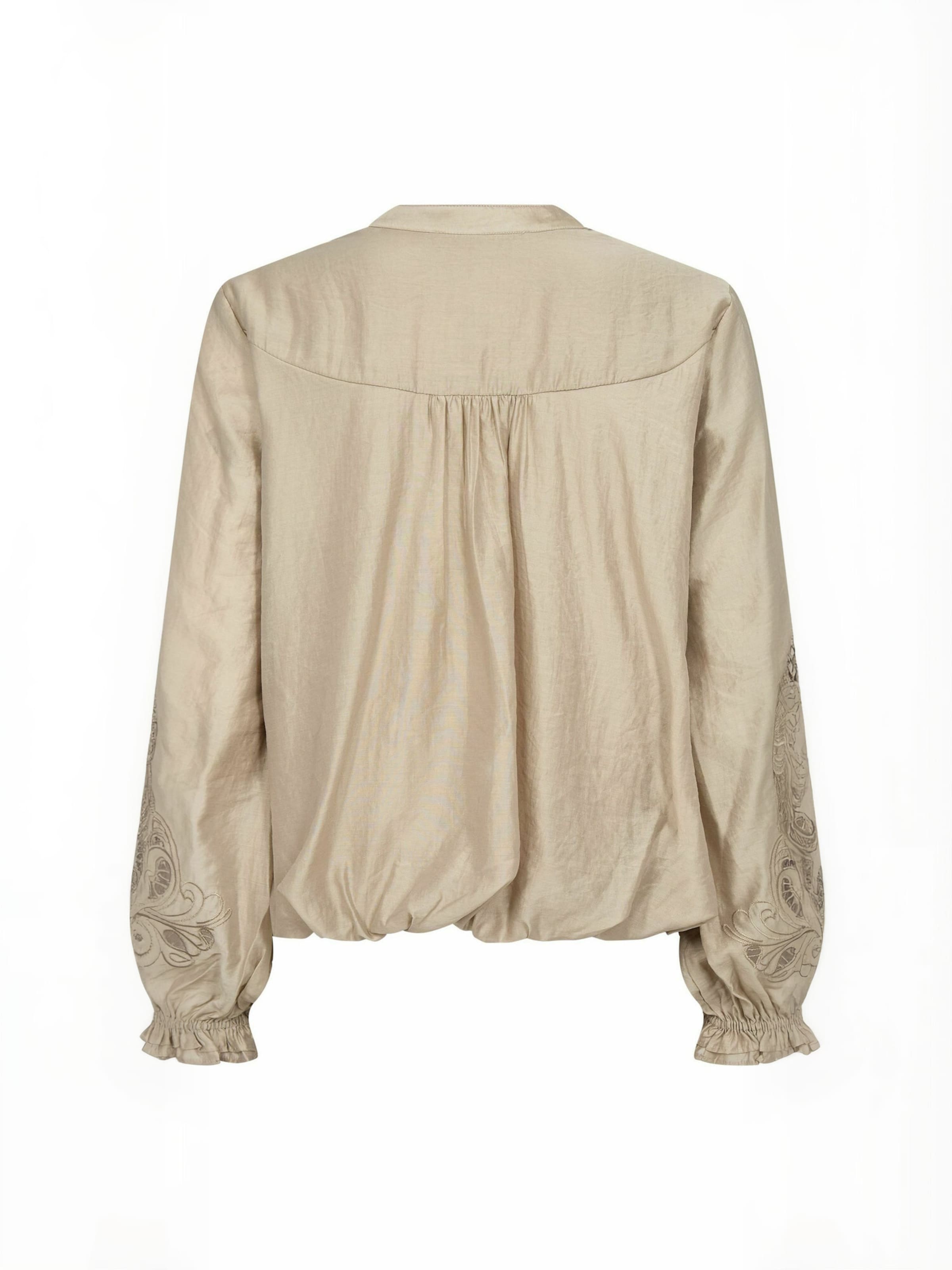 co'couture - Camisa ' DelinCC ' em bege
