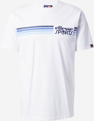 ELLESSE T-shirt 'Sorranta' i vit: framsida