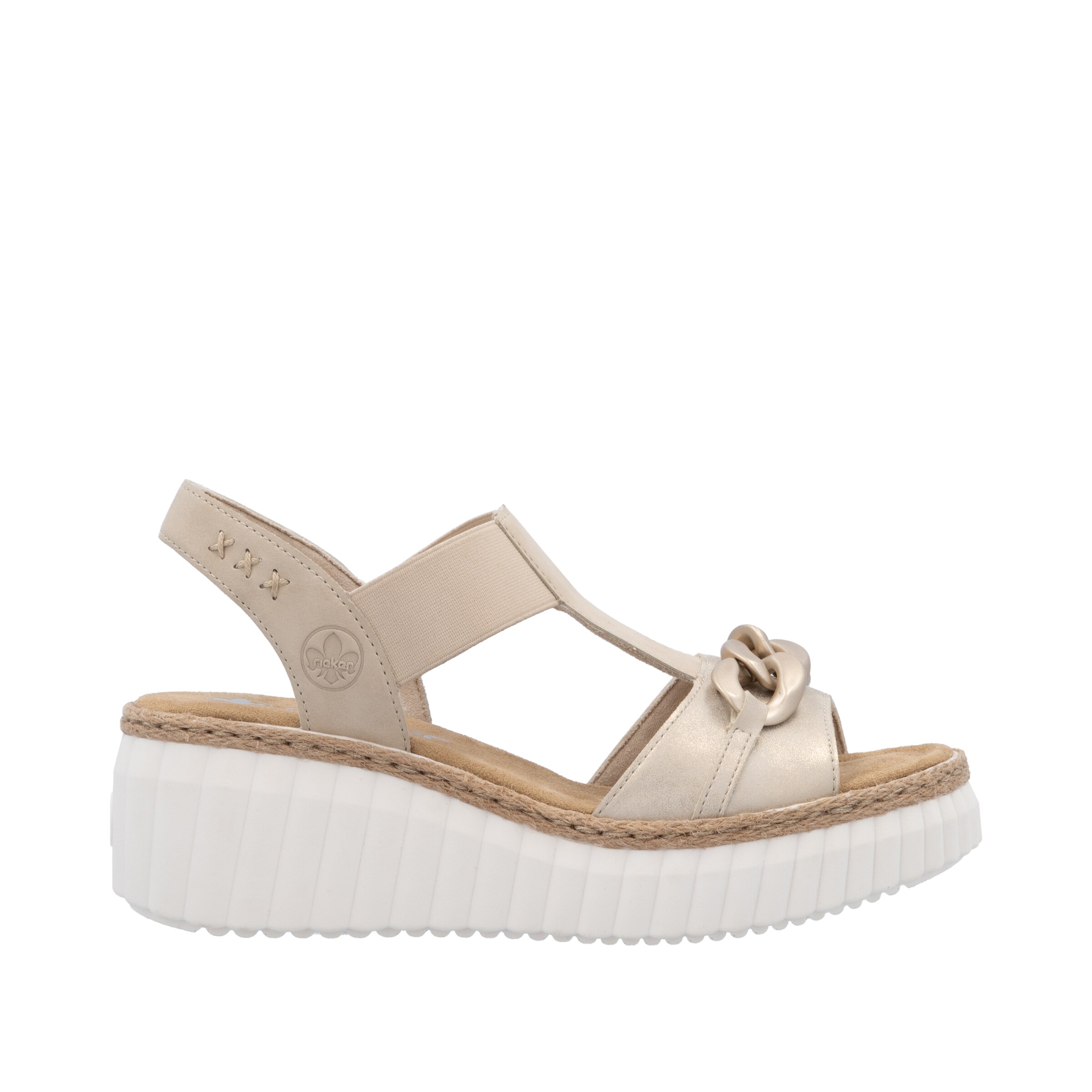 Sandales '69158' Rieker en beige