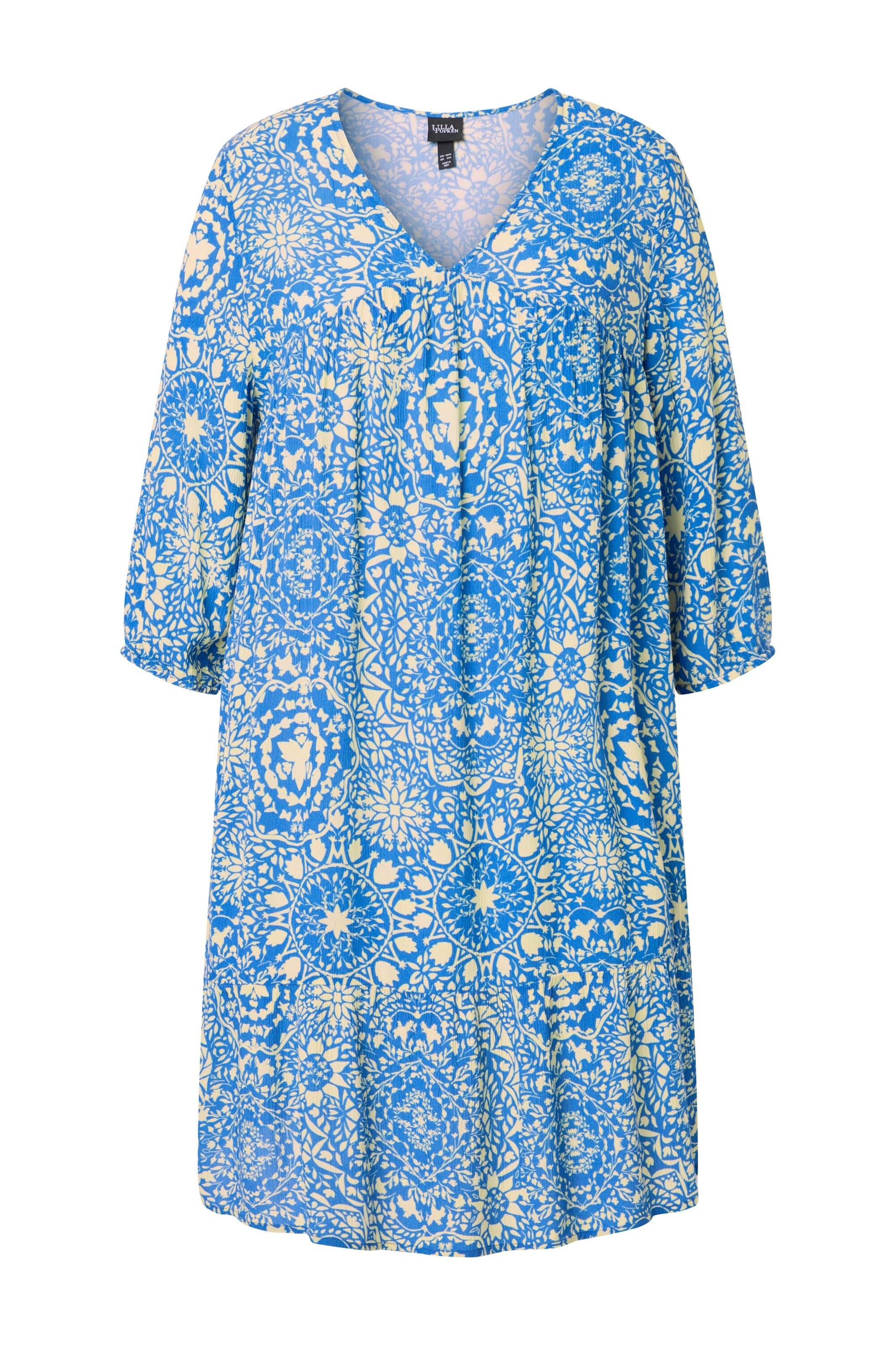 Ulla Popken Kleid in Blau: Vorderseite