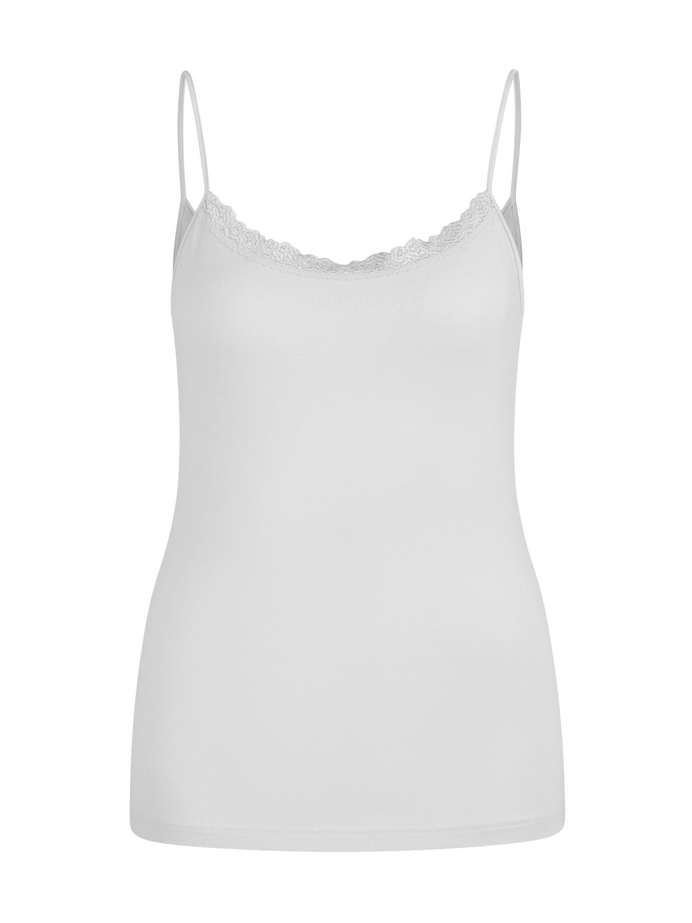 Nina von C. Undershirt 'Daily & Cosy' in White: front