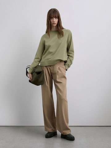 Sweat-shirt Scalpers en vert : devant