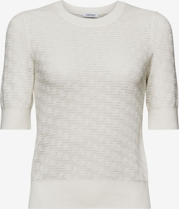 Pull-over ESPRIT en blanc : devant