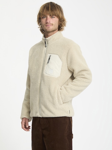 Veste en polaire 'Muzzer Fuzzar' Volcom en beige