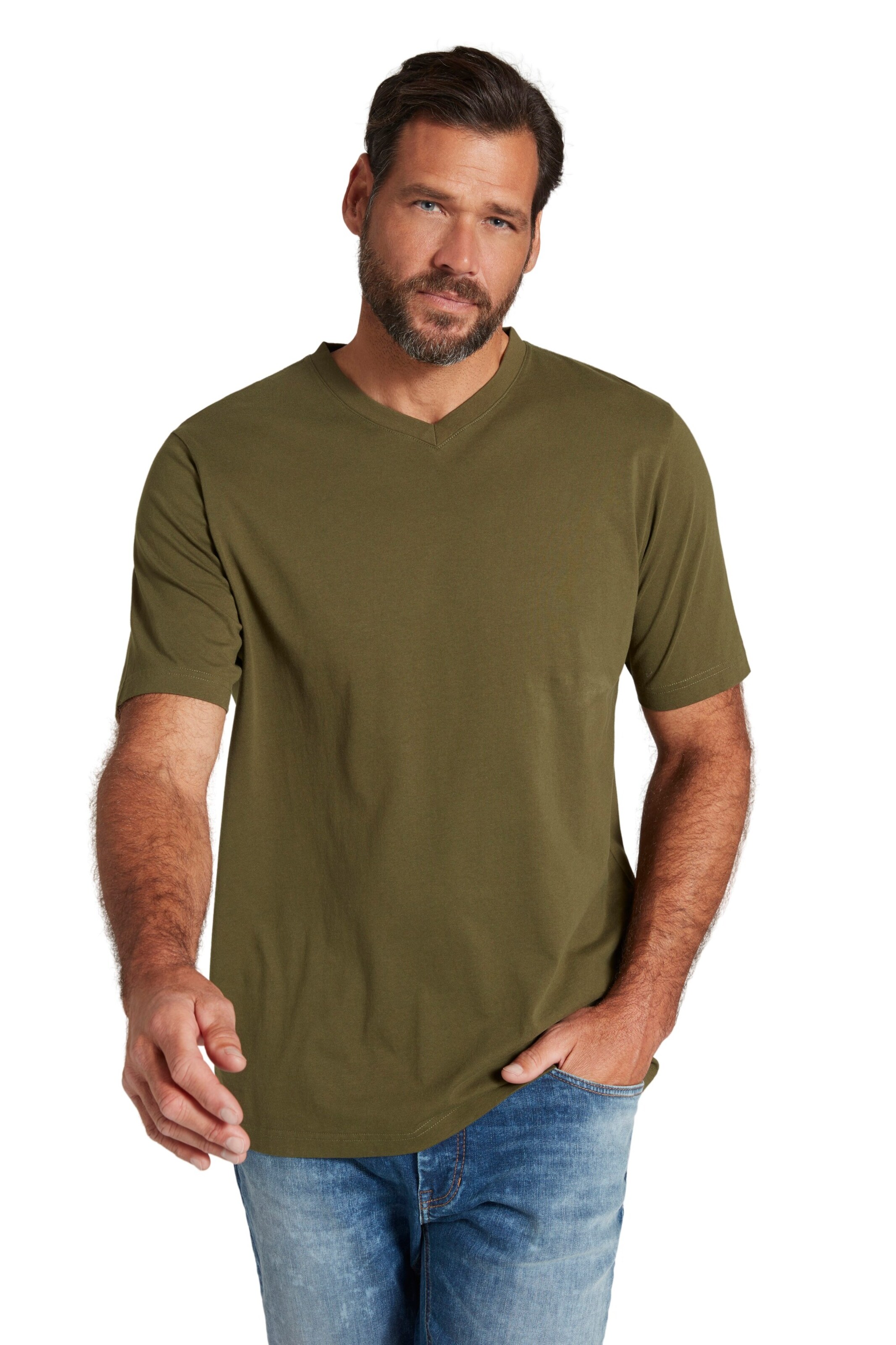 JP1880 Shirt in Green: front