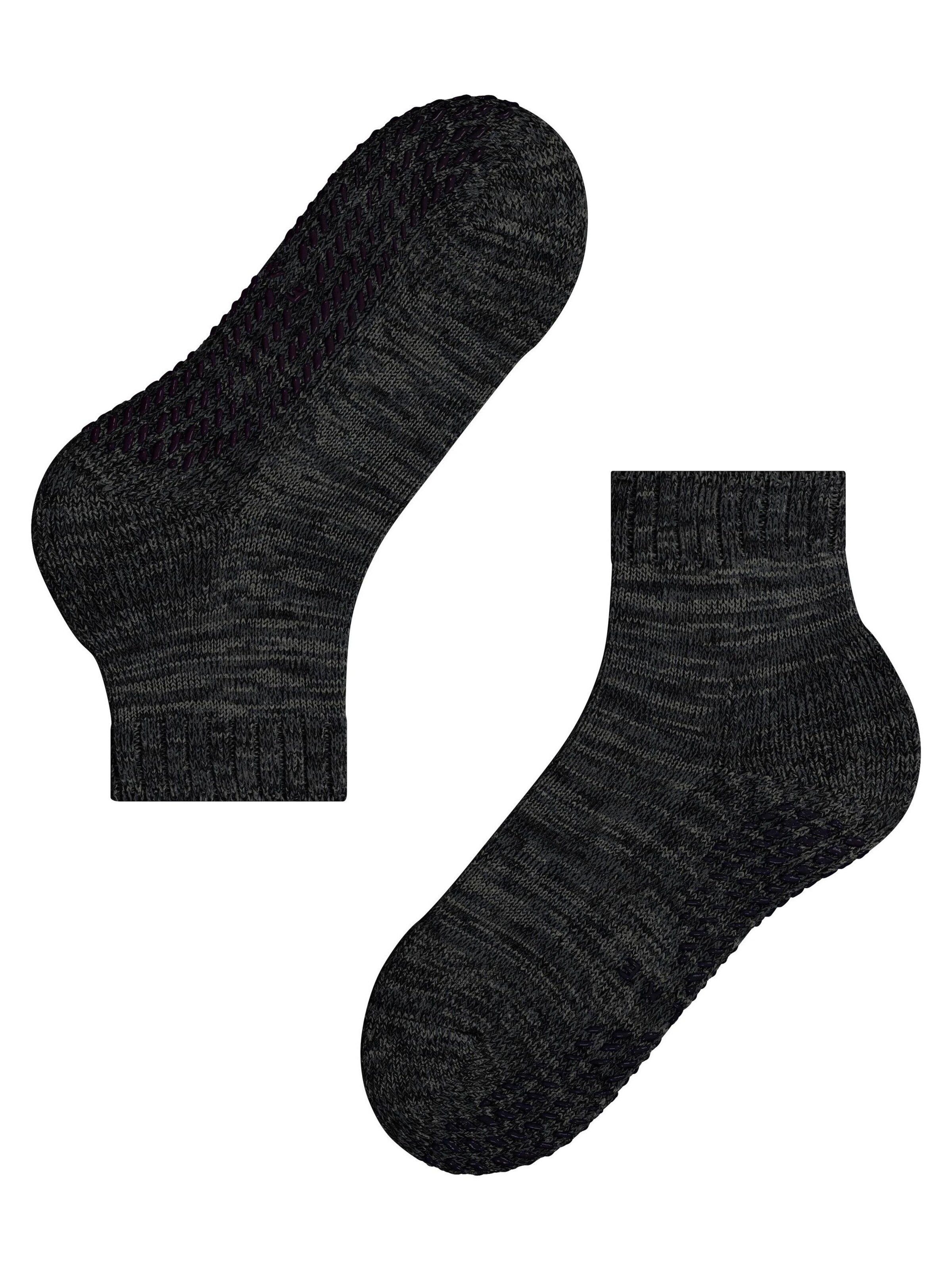 FALKE Socks 'Cotton Grip' in Grey