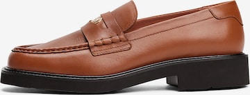 TOMMY HILFIGER Шлепанцы в Коричневый: спереди
