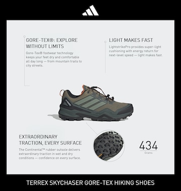 Scarpa bassa 'Skychaser' di ADIDAS TERREX in verde