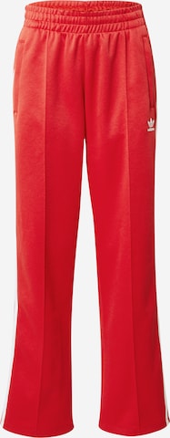 ADIDAS ORIGINALS Regular Workout Pants 'Adicolor Classics SST' in Red: front