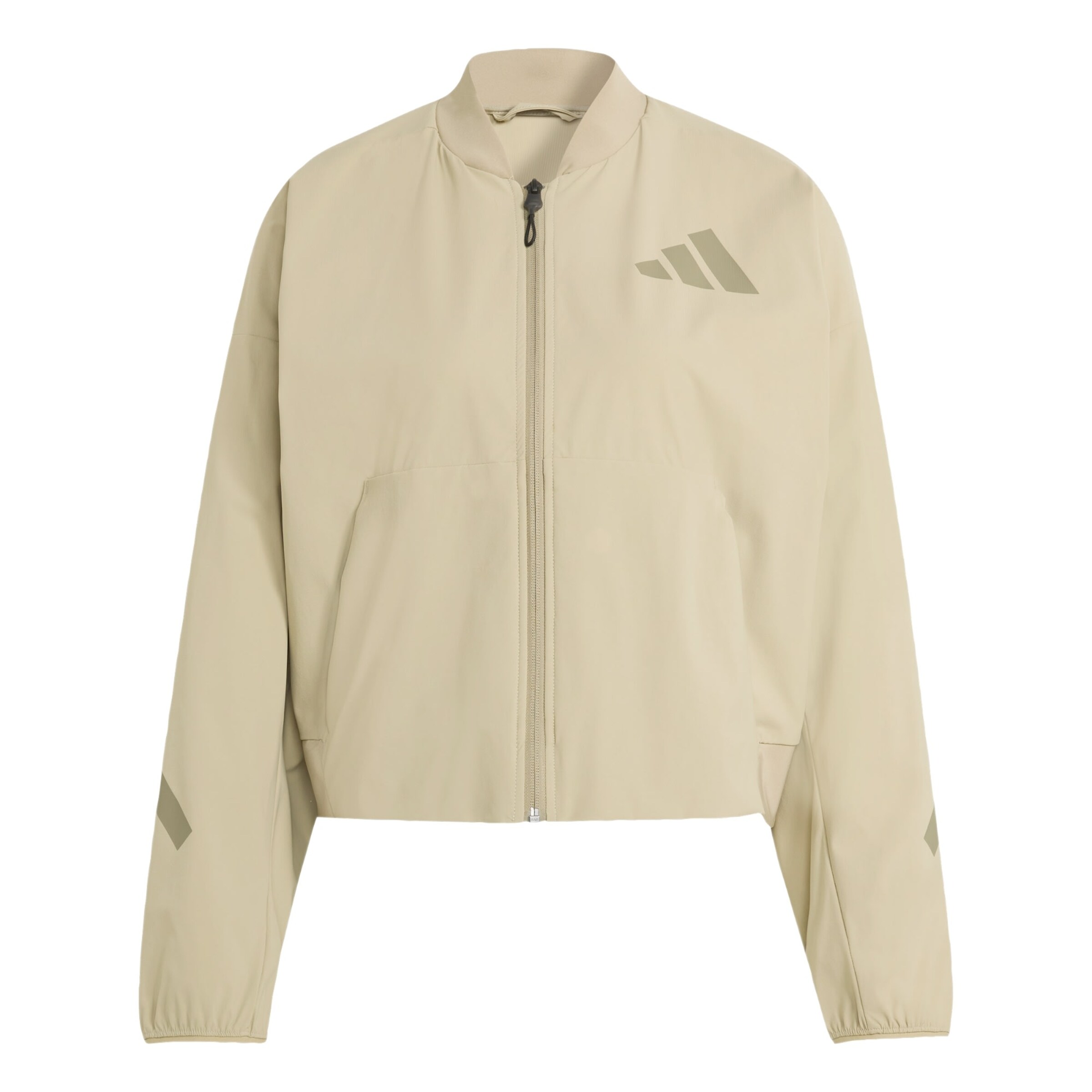 ADIDAS SPORTSWEAR Performance Jacket 'Z.N.E.' in Brown: front