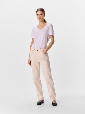 Regular Jean 'OBJSava Ellen' OBJECT en beige