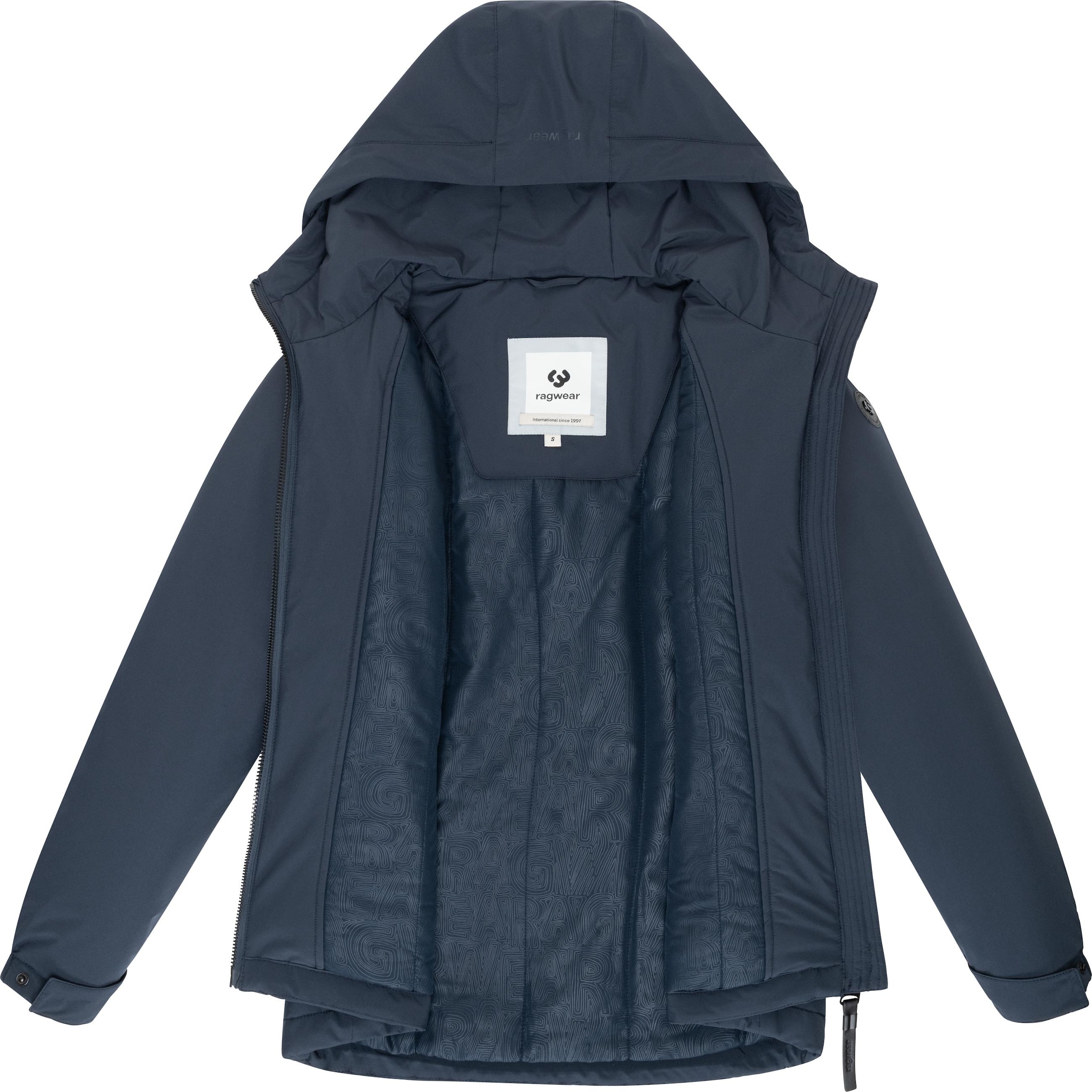 Ragwear Winterjas 'Bevin' in Blauw