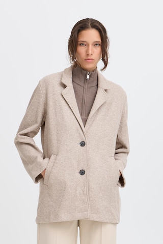 b.young Between-Seasons Coat 'BYBONDY' in Beige: front