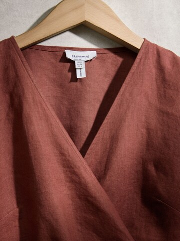 Next Bluse in Braun