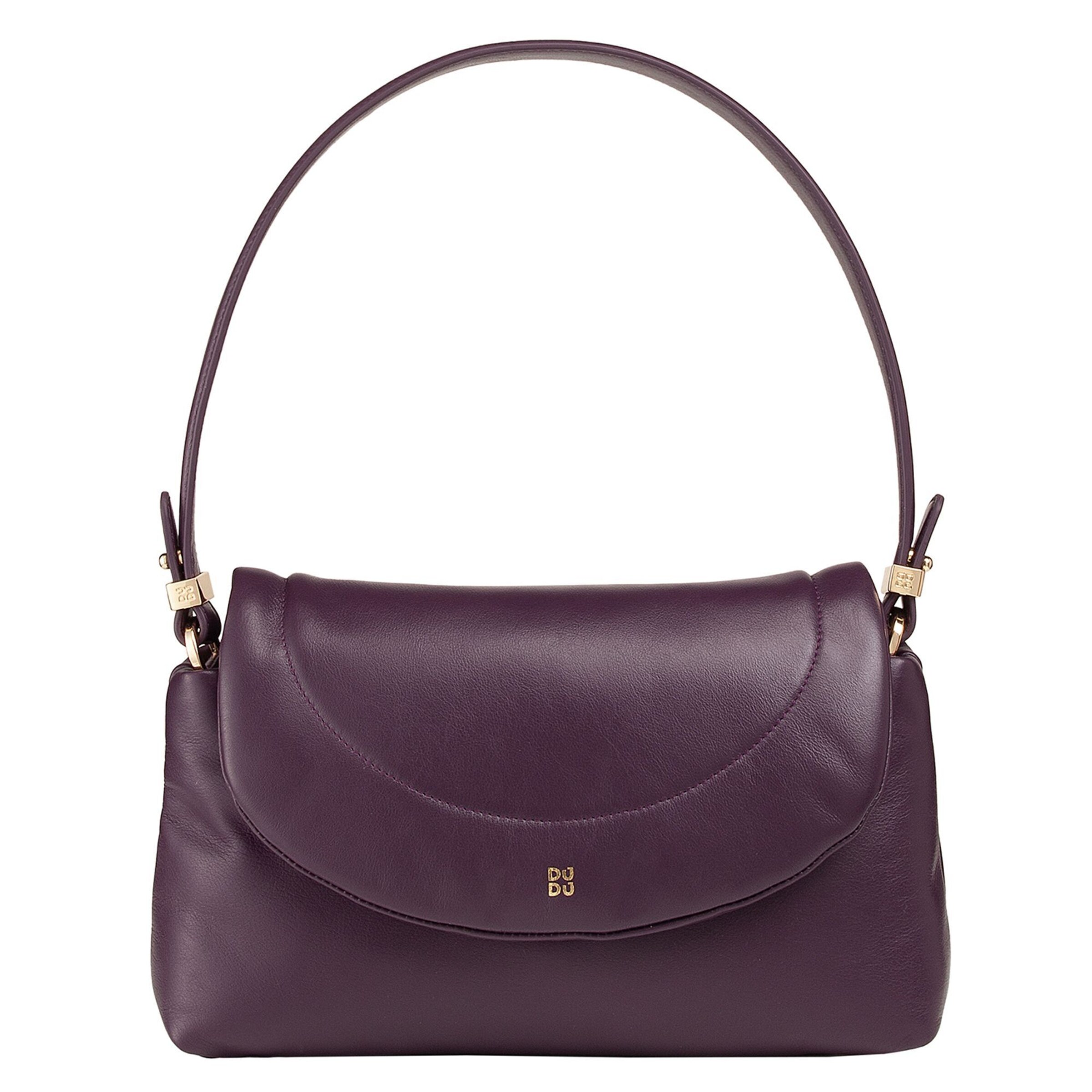 Borsa a spalla 'Melville' di DuDu in lilla: frontale