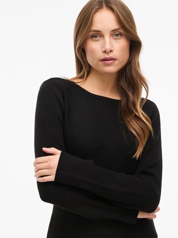 VILA Pullover in Schwarz