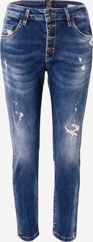 Elias Rumelis Slimfit Jeans 'LUCIA' in Blauw: voorkant