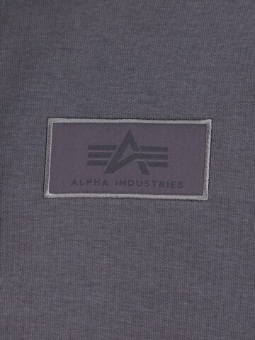 Giacca di felpa di ALPHA INDUSTRIES in grigio