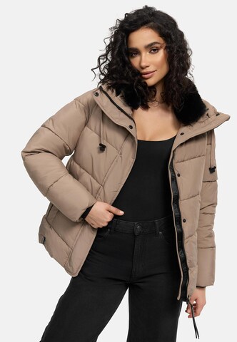 NAVAHOO Winterjas 'Sag Ja XIV' in Beige
