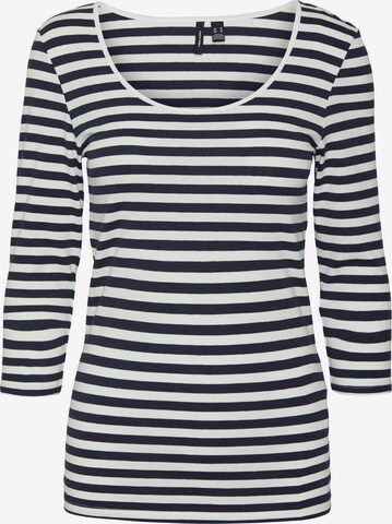 VERO MODA Shirt 'Sailor Sabbi' in Blauw: voorkant