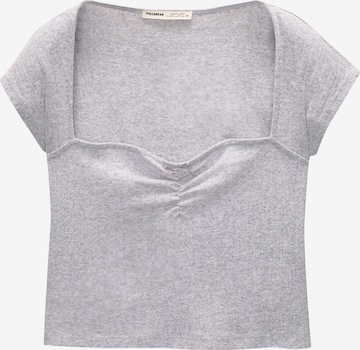 Pull&BearMajica - siva boja: prednji dio