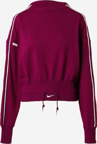 Nike Sportswear Тениска в червено: отпред