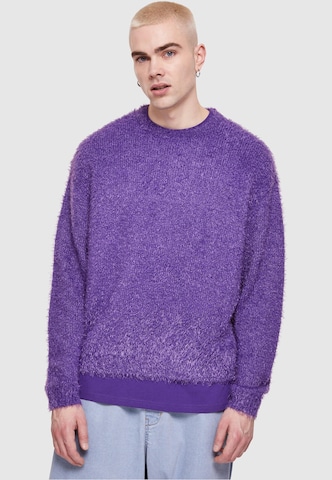 Urban Classics Sweater in Purple: front